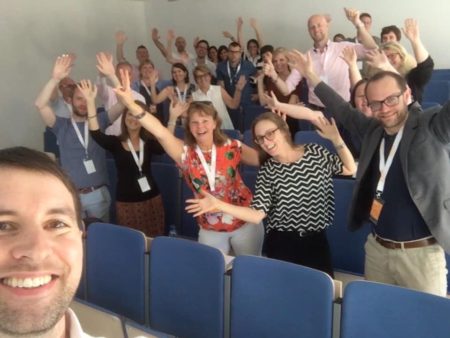 Delighted delegates at the EUPRIO conference in Poznan